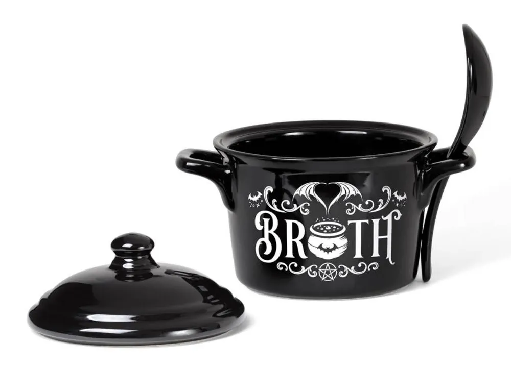 Bat Broth Bowl and Spoon Set