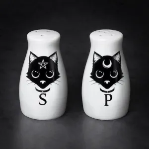 Black Cats: Salt And Pepper Shaker Set