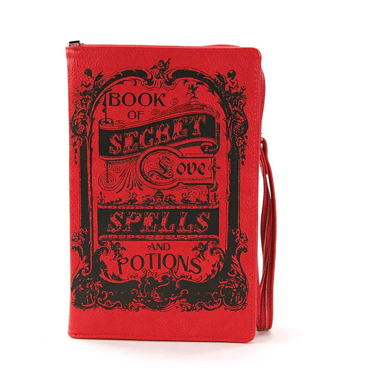 Book of Spells Clutch Bag