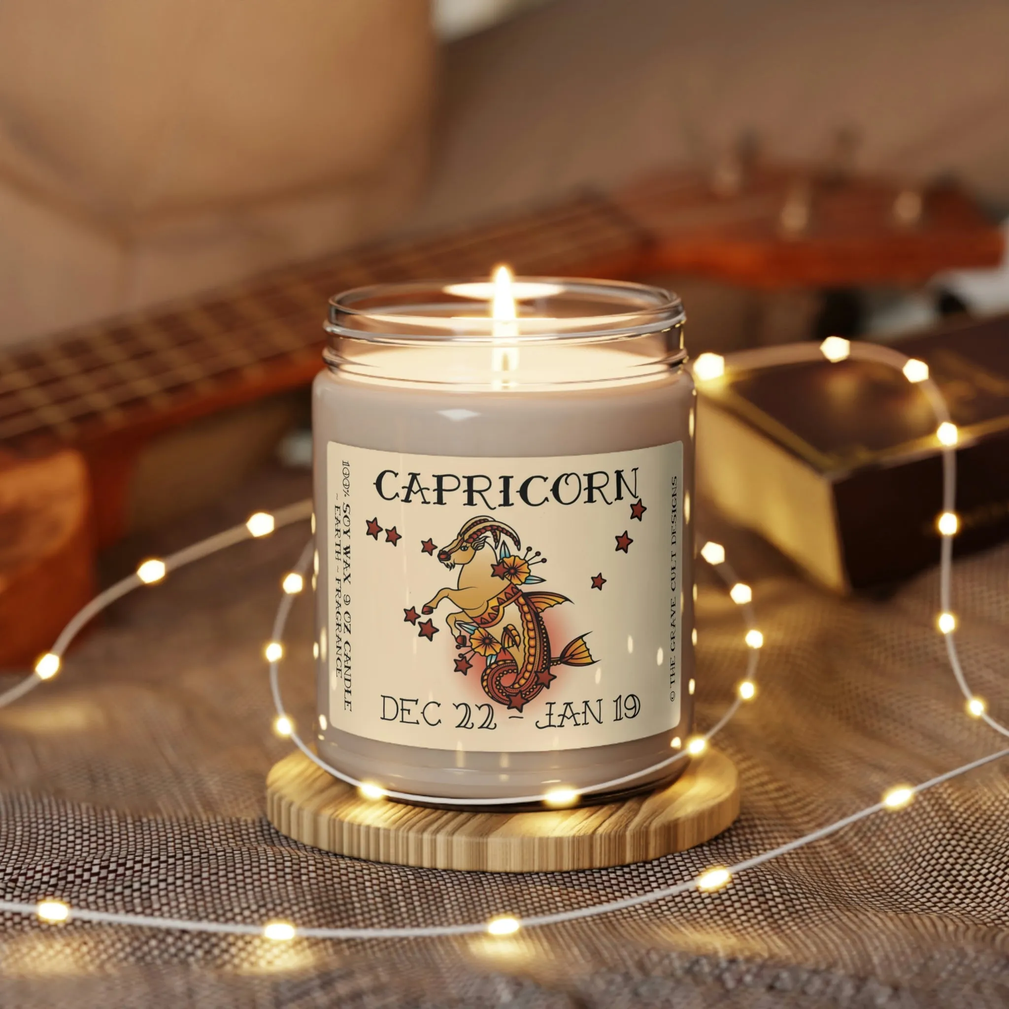 CAPRICORN Zodiac Scented Soy Candle, 9oz