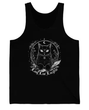 'Long Live Lucyfur' Black Unisex Jersey Tank Top