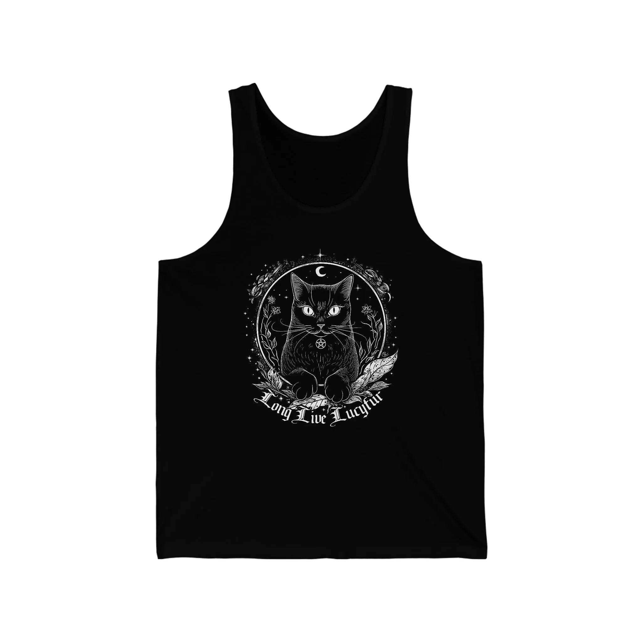 'Long Live Lucyfur' Black Unisex Jersey Tank Top
