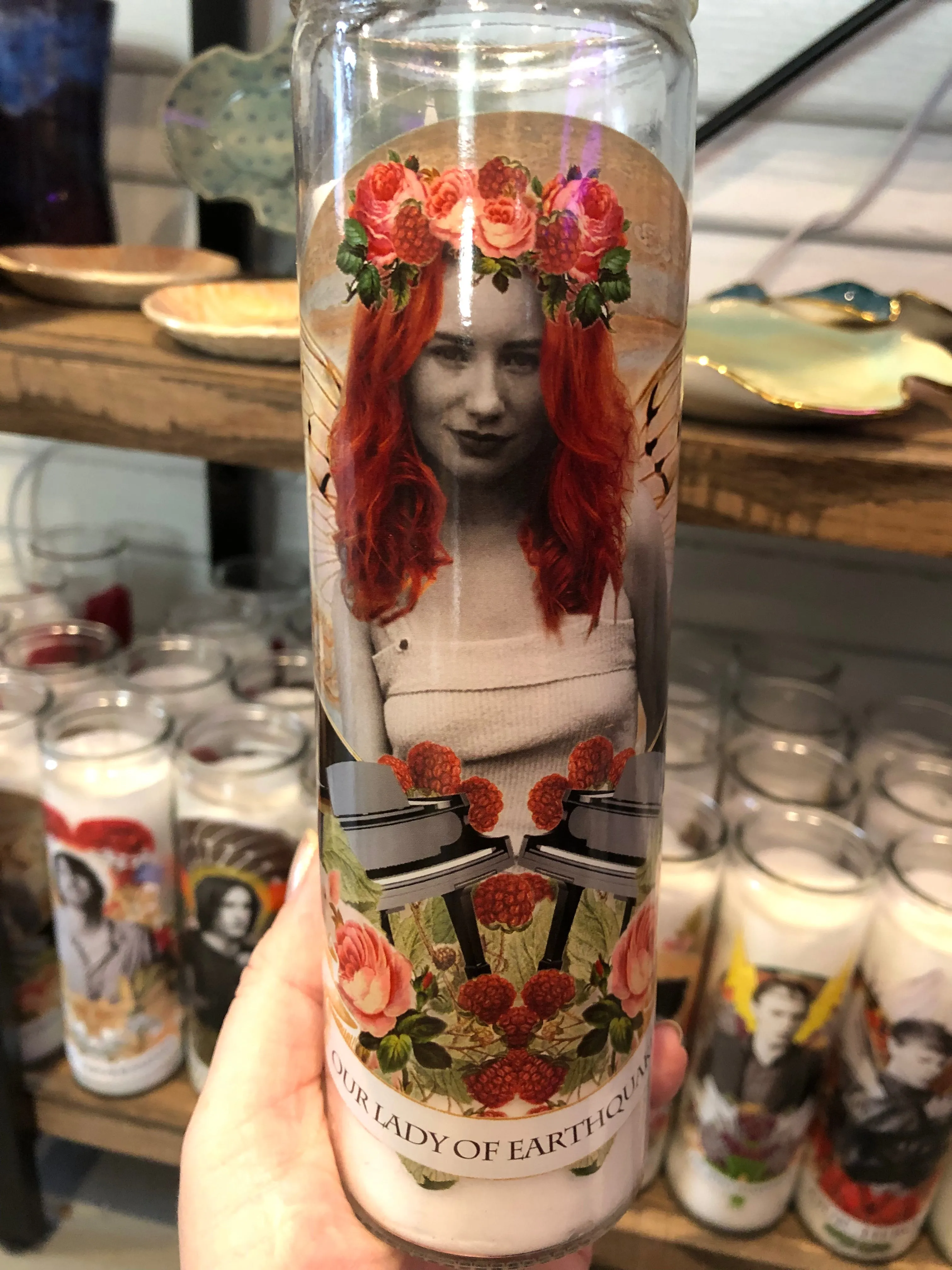 Pop Culture Candles - Musical Celebrity Saints - 7-Day Jar Candles