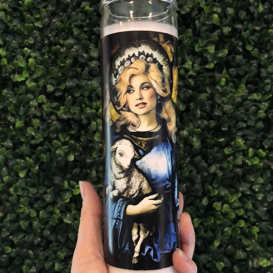 Pop Culture Candles - Musical Celebrity Saints - 7-Day Jar Candles