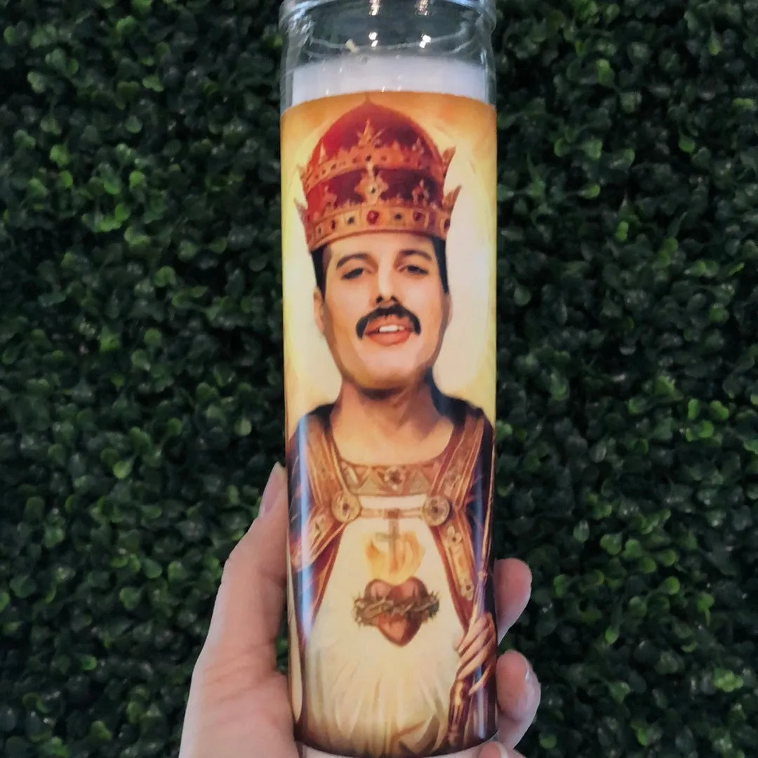 Pop Culture Candles - Musical Celebrity Saints - 7-Day Jar Candles