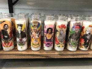 Pop Culture Candles - Musical Celebrity Saints - 7-Day Jar Candles