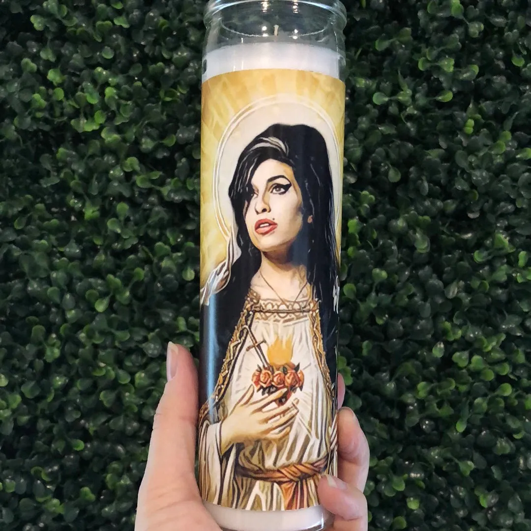 Pop Culture Candles - Musical Celebrity Saints - 7-Day Jar Candles