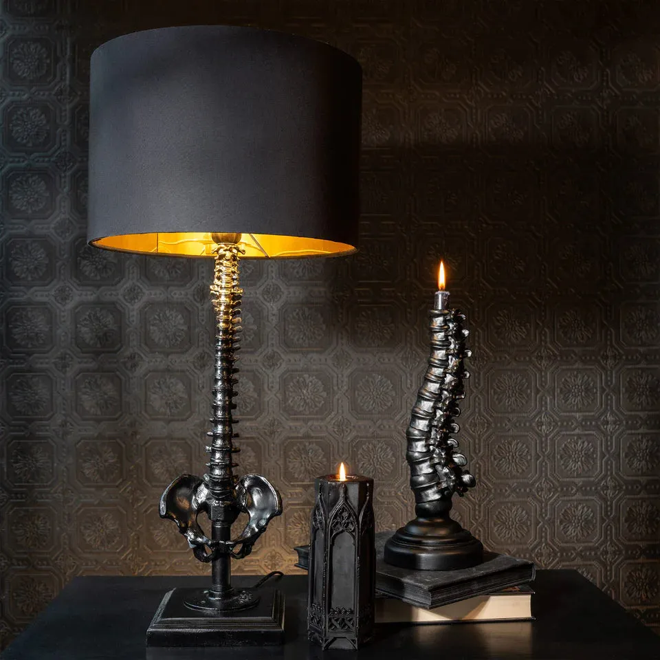 THE BLACK SPINE LAMP BY THE BLACKENED TEETH