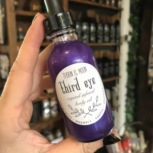 Thorn and Moon Crystal Infused Body Oil - Third Eye