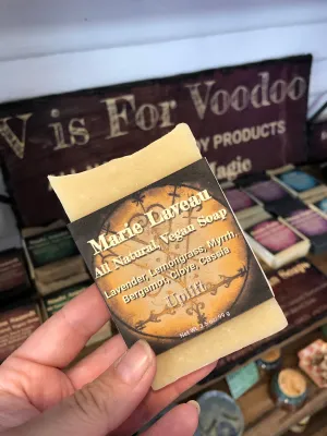 V is for Voodoo - MARIE LAVEAU - All Natural Vegan Soap
