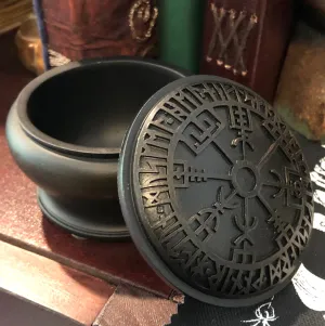 Vegvisir Runic Trinket Box
