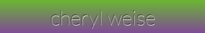 Cheryl Weise Online Shop - A Contemporary Global Lifestyle Brand